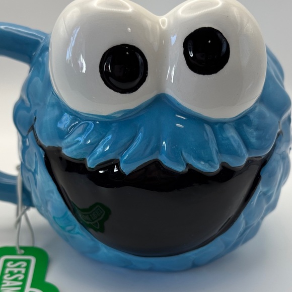 Sesame Street Cookie Monster Blue Mug - Picture 2 of 4